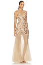 view 2 of 5 ROBE MAXI LAYLA in Nude