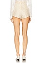 view 4 of 6 Blake Sequin Short in Ivory
