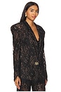 view 3 of 5 VESTE CAPRI LACE in Black