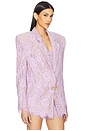 view 3 of 6 Capri Blazer in Lilac