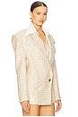 view 3 of 7 Blake Sequin Blazer in Ivory