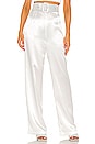 view 1 of 4 PANTALONES CAPRI in White