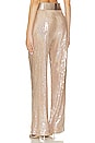 view 3 of 5 Capri Nude Sequin Pant in Nude