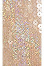 view 5 of 5 Capri Nude Sequin Pant in Nude