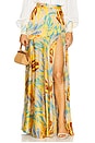 view 1 of 6 Cleopatra Isla Maxi Skirt in Mustard Multi