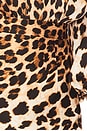 view 6 of 6 Cleopatra Leopard Maxi Skirt in Black & Brown