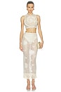 view 5 of 6 Crochet Mila Skirt in Cream