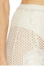 view 6 of 6 Crochet Mila Skirt in Cream