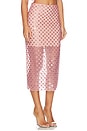 view 2 of 6 JUPE MIDI LIORA  in Baby Pink
