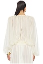 view 3 of 4 Calia Chiffon Blouse in Cream