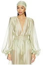 view 1 of 5 Ashanti Organza Bodysuit in Pistaschio