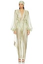 view 5 of 5 Ashanti Organza Bodysuit in Pistaschio