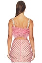 view 4 of 5 TOP CROPPED MADELINE  in Baby Pink
