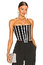 view 1 of 5 Maraya Diamond Corset in Black