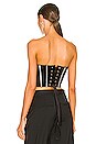 view 3 of 5 Maraya Diamond Corset in Black