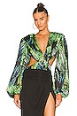 view 1 of 5 BODY JUNGLE in Green Multi