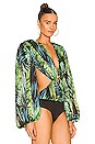 view 3 of 5 BODY JUNGLE in Green Multi