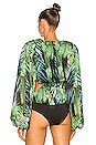 view 4 of 5 BODY JUNGLE in Green Multi
