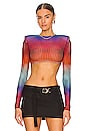 view 1 of 4 Electra Crop Top in Multicolor