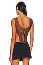 view 3 of 4 Leon Top in Brown
