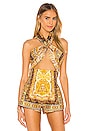 view 1 of 4 Runway Bedouin Crop Top in Yellow