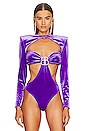 view 1 of 6 БОДИ CELINE in Purple