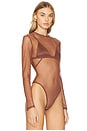 view 3 of 5 x REVOLVE Abigail Top in Brown