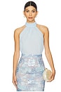 view 1 of 4 x REVOLVE Halter Neck Top in Ocean Blue