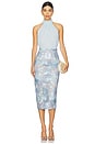 view 4 of 4 x REVOLVE Halter Neck Top in Ocean Blue