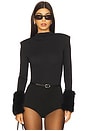 view 1 of 5 Eleanor Bodysuit in Black
