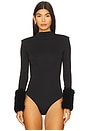 view 2 of 5 Eleanor Bodysuit in Black