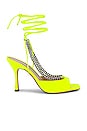 view 1 of 5 X REVOLVE Mars Neon Heels in Neon