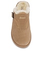 view 4 of 5 Amour Suede Shearling in Taupe