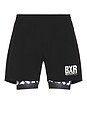view 5 of 4 Bxr Sport: On The Turf Shorts in Black