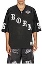 view 1 of 6 Paranoia Football Jersey in Black