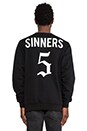 view 3 of 4 Le Satan Fleece in Black
