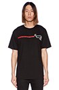 view 1 of 3 x JT&CO Red Line Radical Tee in Black