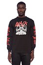 view 1 of 3 T-SHIRTS MANCHES LONGUES DIABOLIC in Black