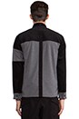 view 4 of 7 Combo Shirt Jacket en Black/Charcoal in Black & Charcoal