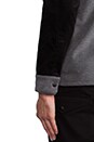 view 7 of 7 Combo Shirt Jacket en Black/Charcoal in Black & Charcoal