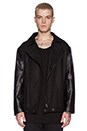 view 2 of 4 BLOUSON MOTO in Black