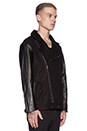 view 3 of 4 BLOUSON MOTO in Black