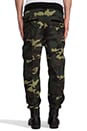 view 3 of 5 Drop Crotch Sweatpant in Black & Camo