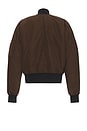view 2 of 3 Flight Jacket in Brown