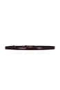view 2 of 3 Slanted Belt in Raisin & Gold