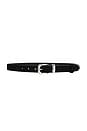 view 1 of 3 Western Belt in Black & Silver