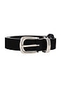 view 3 of 3 Western Belt in Black & Silver