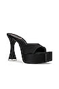 view 2 of 5 Amee Mule in Black Satin