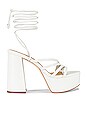 view 1 of 5 Elsa Platform Heeled Sandal in White