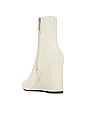 view 3 of 5 Velma Wedge Bootie in Cream Leather